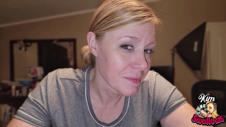 Kim Swallows: BBC cum mustache