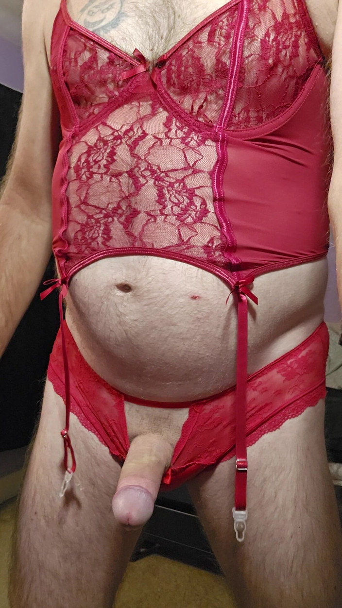 Fantasies in Lingerie: Il mio vestito rosso sexy