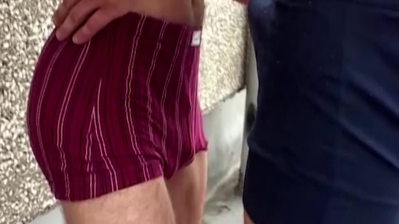 SEXUAL SIN GAY: Zonder condoom rooftop scène-3 Twee geile twinks neuken elkaars kont...