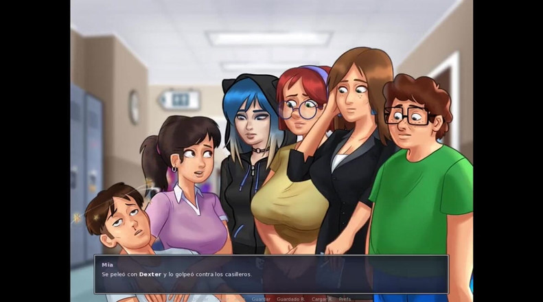 HotSummer117: Summertime saga cap 17 - prepararsi per una festa