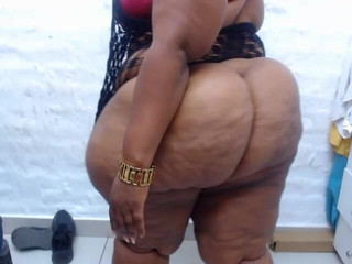 Big black clapping booties: ジャックオフに私の大規模なBBWのお尻、エピソード1018