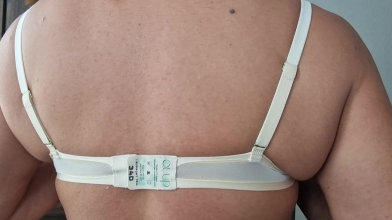 Only bras: Sexy transparante beha, mijn borsten aanraken en masturberen
