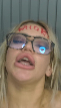 Sexy Whore Extreme Big Dick Face Fucked