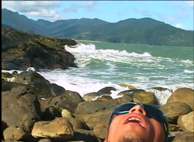 Bad Boyz: So amazing warm anal bang on the beach