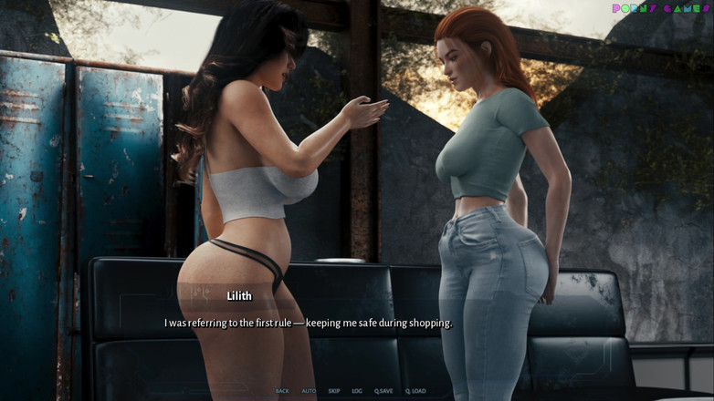 Porny Games: Seduzione cibernetica di 1thousand - sesso nel magazzino con l'arrapata signora dai...