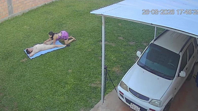 Sashasweet: My Neighbor Caught on Camera Sucking an Older Man