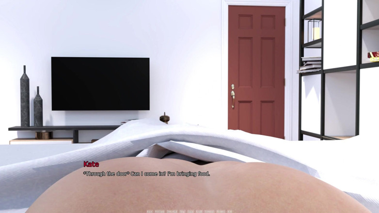 3D Cartoon Porn: My Dorm 266 - First Time Sex with Kate Begins with Kiss...