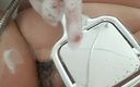 Mommy big hairy pussy: Hairy Pussy Soap in Shower Close up