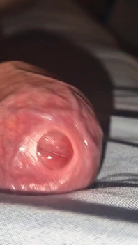 Alpha Uncut Cock Ring Stroking and Explosive Cumshot