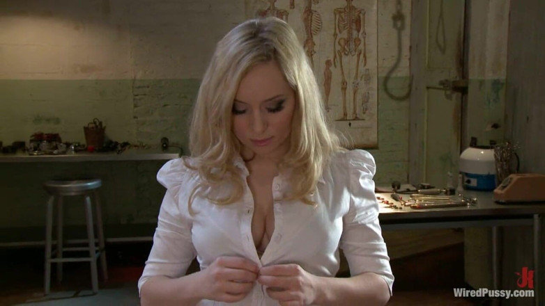 Wired Pussy by Kink: Rain Degrey and the Cattle Prod