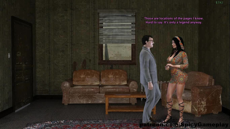 Dirty GamesXxX: Aventurile lui Billy D: povestitoare de averi țigănci sexy ep. 30