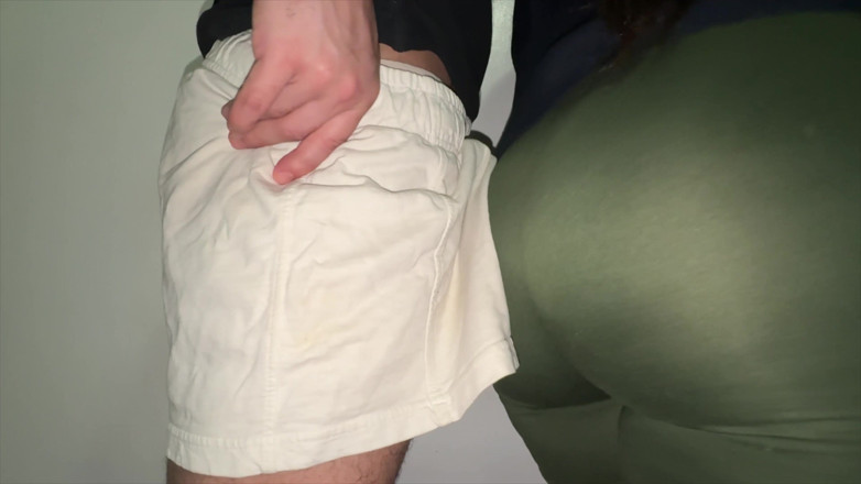 CoupleOfHotSins: Big-ass Woman Touches a Stranger's Penis