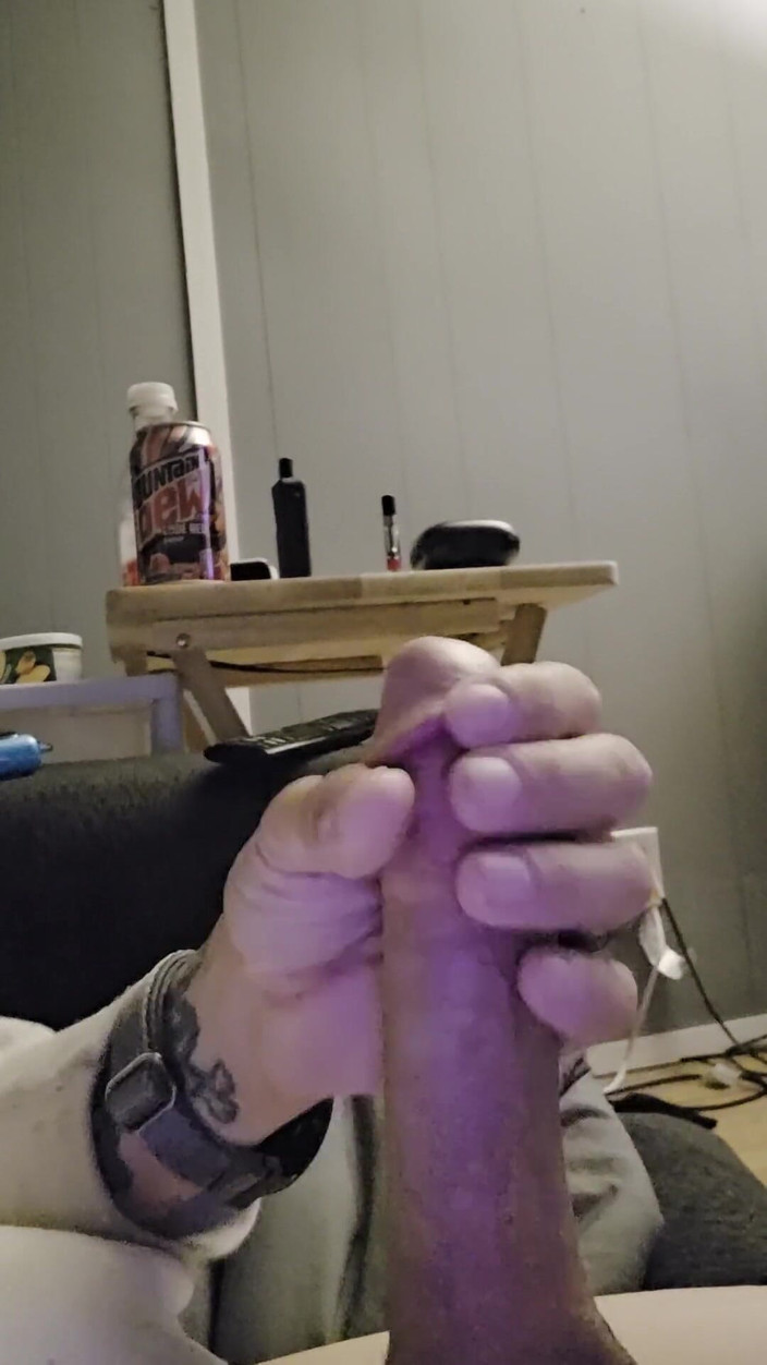 Daddy dik: Klaarkomen op mijn enorme pik