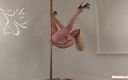 Michellexm: Nude Pole Dance Embarrassment