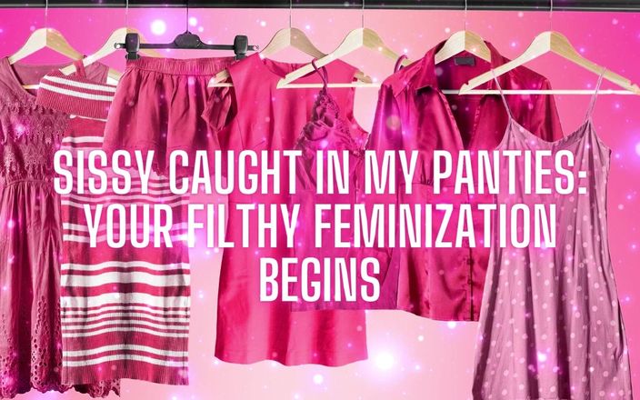 Goddess Misha Goldy: Maminsynek złapany w moje majtki zaczyna się twoja brudna feminizacja