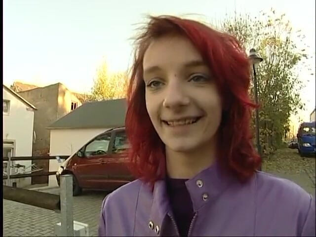 Dirty Teeny: Redhead teen with small tits gives an amazing blowjob at...