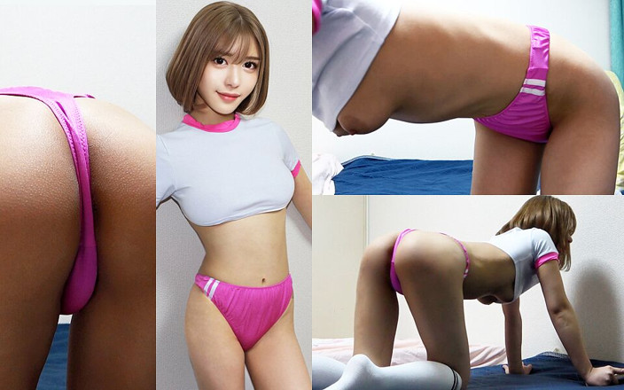Gals apartment: Thong Bloomers and No Bra Short Gym Clothes Girl Clean...