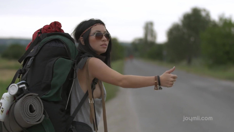 Joymii: Joymii - Man Cheats on Her Wife by This Hot Hitchihiker
