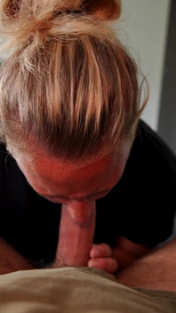 Neighbours Wife Sucks Me off After a Hard Workout