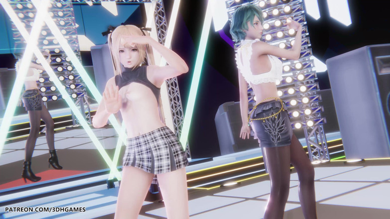 3D-Hentai Games: [mmd] Sunlight Marie Rose Tamaki Sexy Striptease Doa Hentai Uncensored 4K 60fps