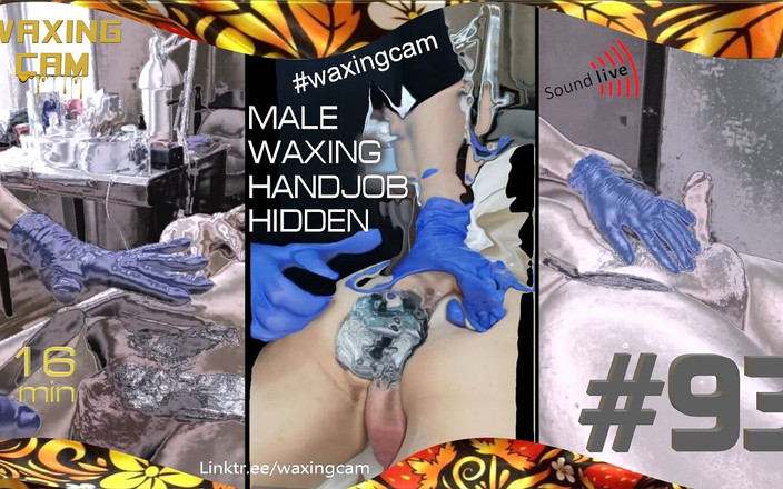 WaxingCam: #93 ağda yapan erkek yarak ve göt