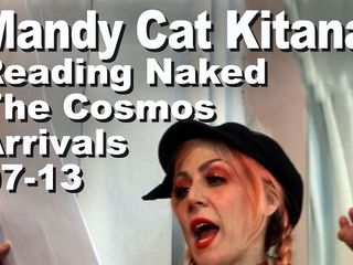 Cosmos naked readers: Mandy Cat Kitana Reading Naked The Cosmos Arrivals 1st Spread-Leg Vagcam
