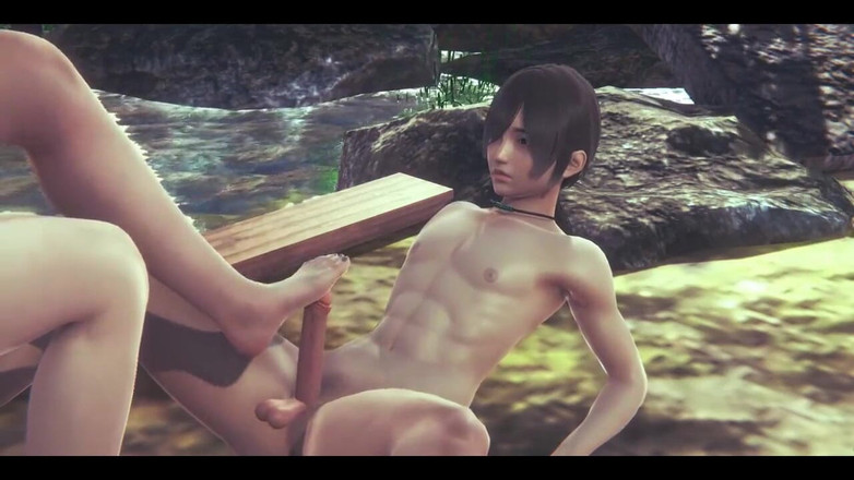 HentaiTubes: Demon Slayer Хентай - тройничок Nezuko и Shinobu - японское азиатское аниме-фильм-игра