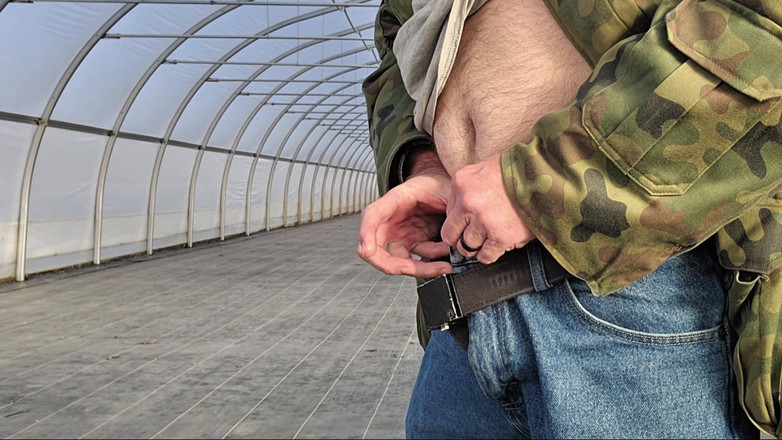 Beard Punk: Wielki wytrysk Szybki publiczny de-stres Szarpanie