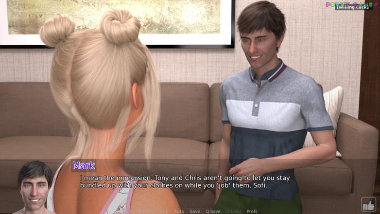 Porny Games: According to Sofia by Grima Grima - Oblivious Girlfriend Learns How...