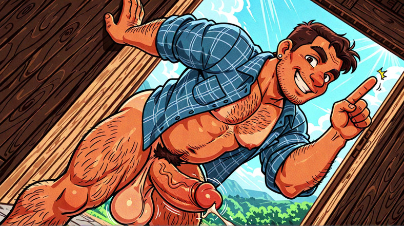 Erotic Man: Fusti sborrano mostruose