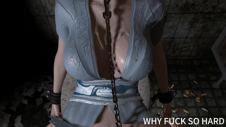 Why fuck so hard: 3 boyutlu sevimli Asyalı sıska sürtük ilk kez bdsm seks...