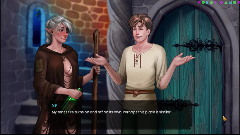 Porny Games: What a legend! v0.5 - Naked on the backyard (4)