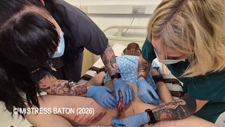 MistressBaton: The Pussy Ward Episode 1: Sounding &amp; Pussy Inspection