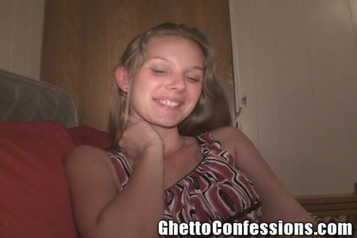 Ghetto Confessions: Saggy Boobiez Blonde Smiley Girl Sucks Cock Prison Sex Stories!