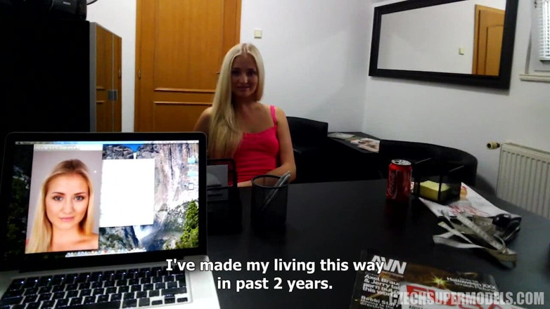 Czech Supermodels: Czech Supermodels 4: Kaila: Blonde Oral Queen Gets Her Face Splattered