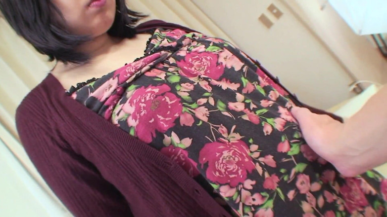 Asian Addiction: Arousing her a short haired Asian brunette Toshikoera even though...