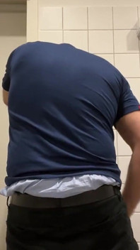 I Got Horny so I Jerked-off in the Public Restroom