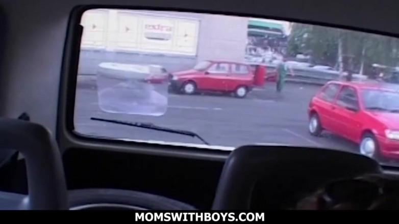 Moms With Boys: Blonde Mature Hitch Hiker Gets Blonde mature hitch hiker gets...