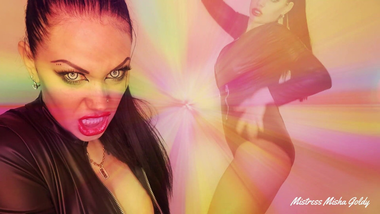 Goddess Misha Goldy: Arruina tu orgasmo para tu demonio