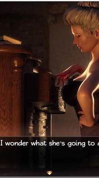 Treasure of Nadia - Gameplay - MILF Anal Dildo Masturbation and Striptease - Teen Blowjob and Eating Cum