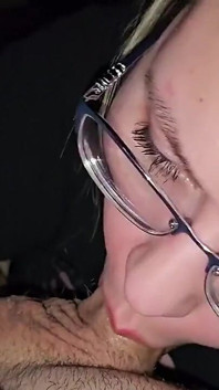 He Feed Me His Cock Hard Watch Him Grab My Hair and Fuck My Face Till He Fills My Mouth with His Thick Creamy Load