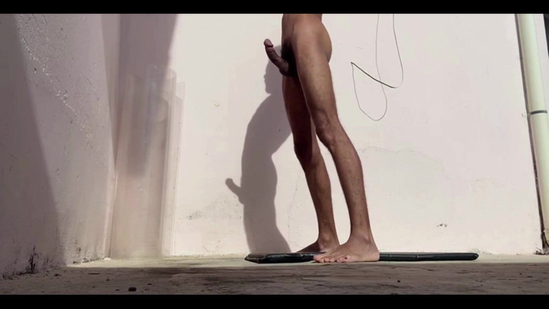 arabeputo: 흥분한 아침에 스트레칭.