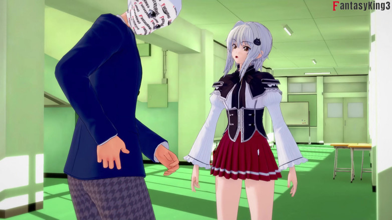 Fantasy king: Koneko sesso sul treno - dxd ntr serie di follia