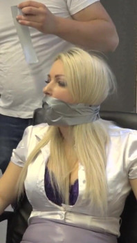 Penny lee - lehrerin gefesselt und mit klebeband geknebelt