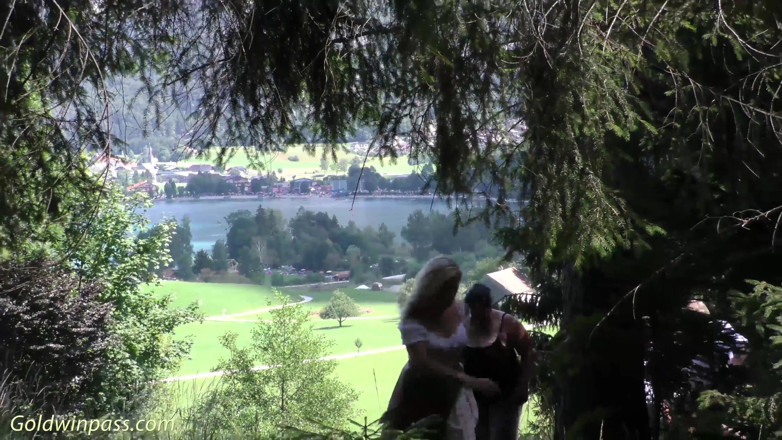 Goldwin pass: German outdoor lederhosen groupsex orgy