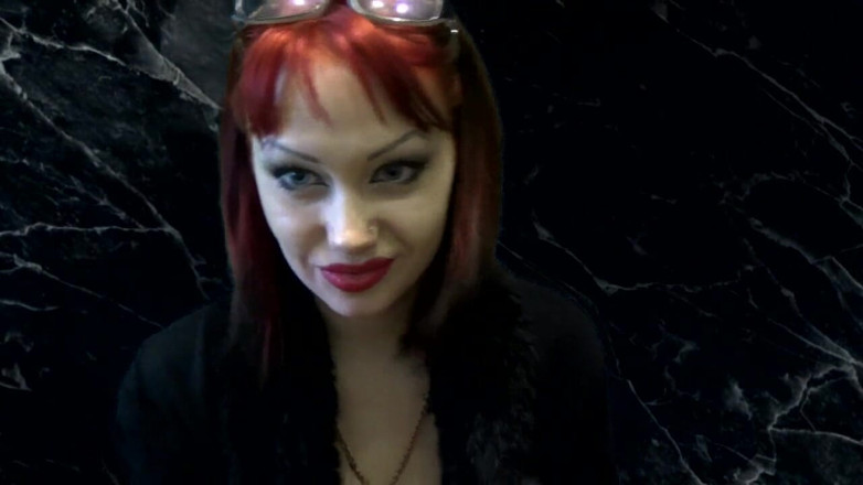Goddess Misha Goldy: Intimidating you cum till i will finish my sigaret