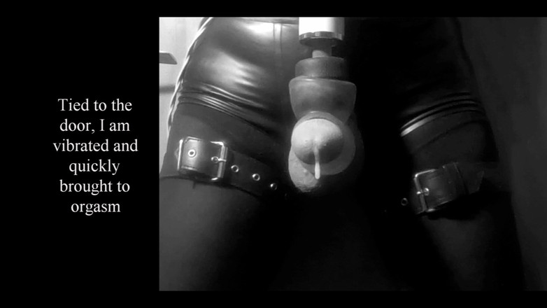 Daddy's secrets: Svázaná ve stoje s zničeným orgasmem