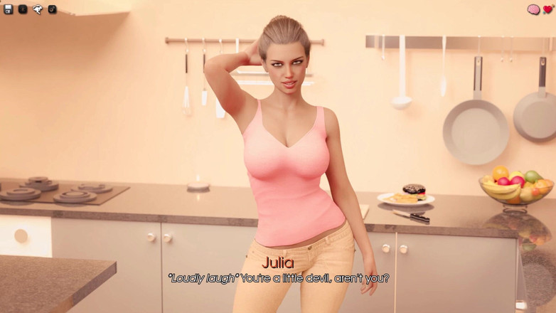 3D Cartoon Porn: Moje potěšení 3 - Lori se líbá poprvé s Julianem v parku,...