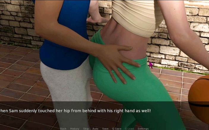 Visual Novels: A wife and stepmother part 34 - student touch ass while we...