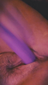 Dildo in My Hairy Pussy Part 2